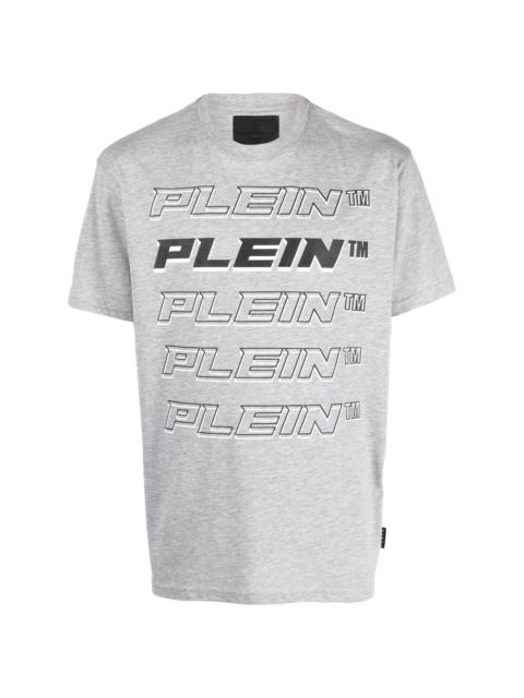 PHILIPP PLEIN Plein repeat logo T-shirt