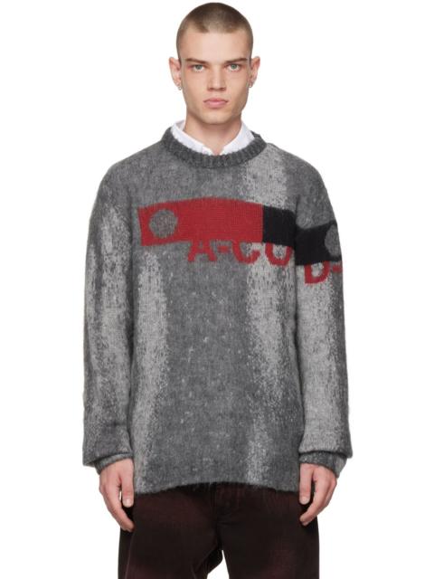A-COLD-WALL* Gray Jacquard Sweater
