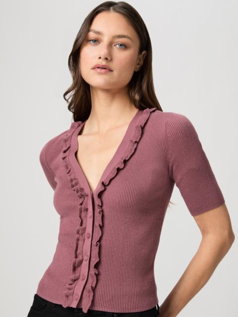 PAIGE Demetra Short Sleeve Cardigan