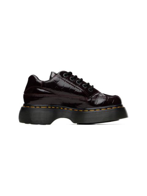 Dr. Martens Burgundy Buzz 5-Eye Derbys