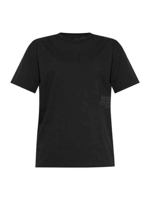 alexanderwang.t Essential Jersey Tee With Puff Logo