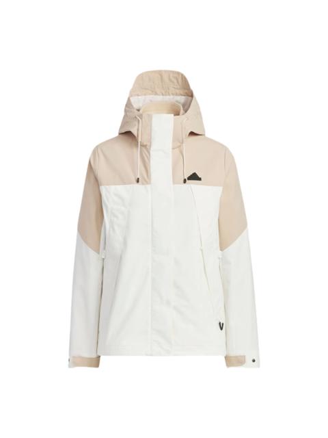 adidas (WMNS) adidas City Escape 3-In-1 Jacket 'Beige White' JE8589