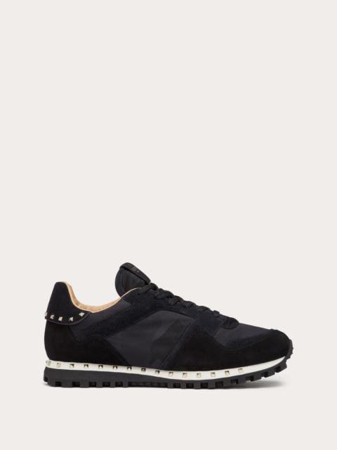 Valentino CAMOUFLAGE STUDDED SNEAKER