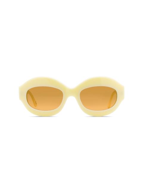 Marni Ik Kil Cenote oval-frame sunglasses
