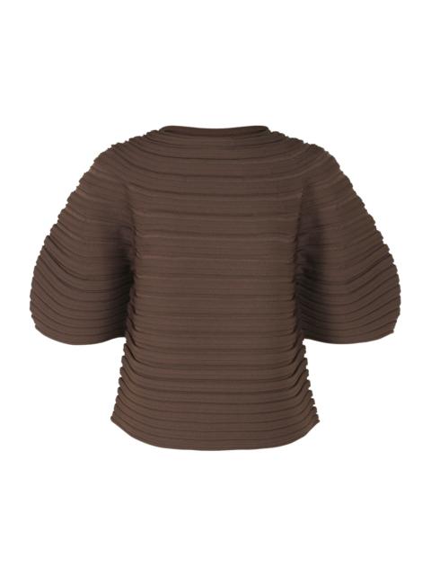 Pleats Please Issey Miyake MUSHROOM KNIT TOP