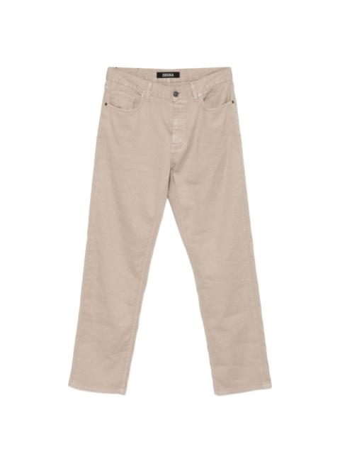 ZEGNA belt-loop trousers