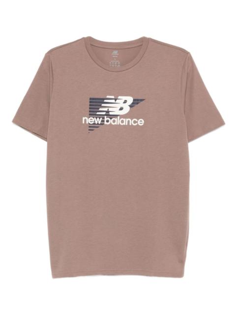 New Balance logo-print T-shirt