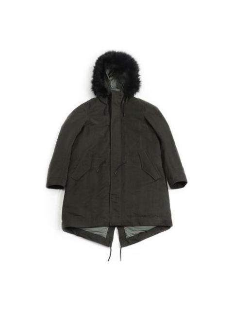 Nike Nike Sportswear Down Fill Long-Term Warm Down Jacket Black Green BV4752-355