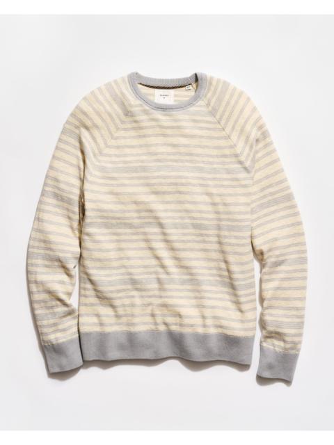 Billy Reid Raglan Stripe Crew