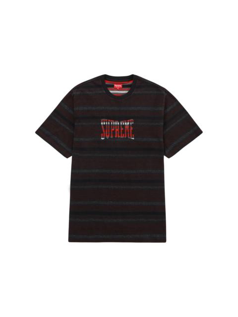 Supreme Supreme Inverted Stripe S/S Top Black
