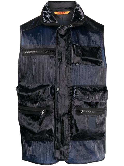 Paul & Shark multi-pocket design gilet