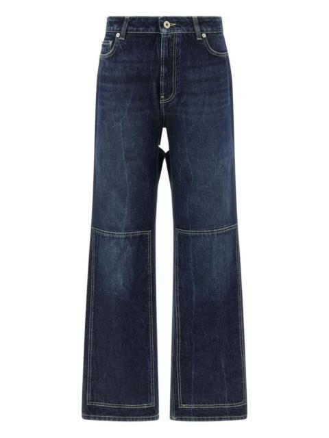 Jean Paul Gaultier The Cut-Out wide-leg jeans