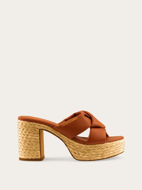 FERRAGAMO Platform sandal