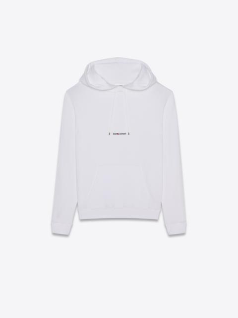 SAINT LAURENT saint laurent rive gauche hoodie