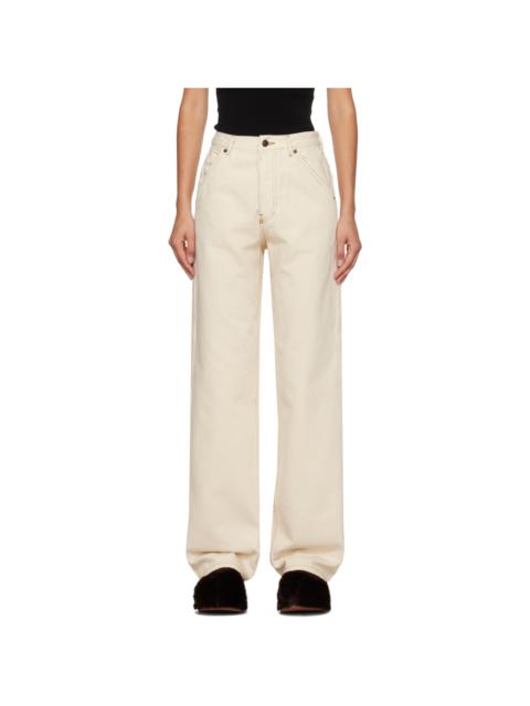 Off-White Patch Pocket Jeans