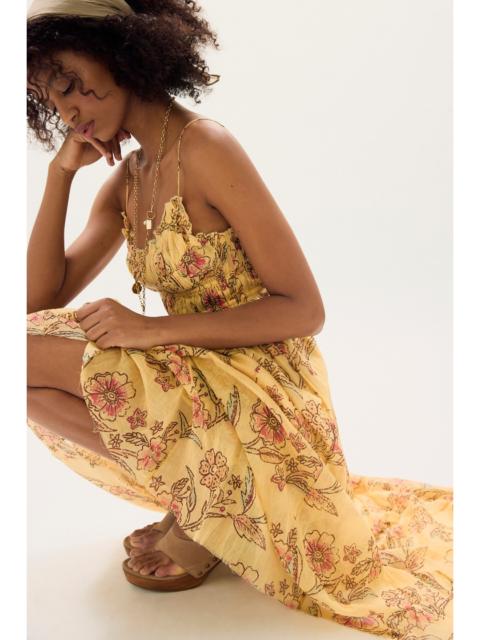 FREE PEOPLE FP One Ciella Printed Maxi Dress