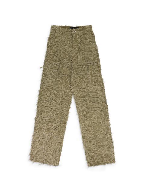 WHO DECIDES WAR HUSK WIDE LEG PANTS "TAN" 1120750022SS24