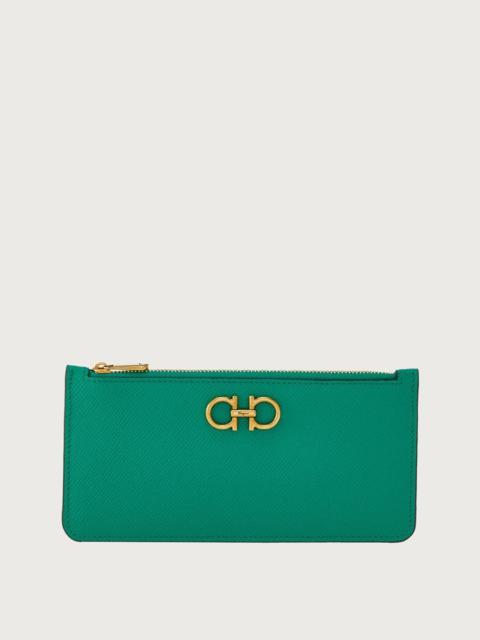 FERRAGAMO GANCINI CREDIT CARD HOLDER