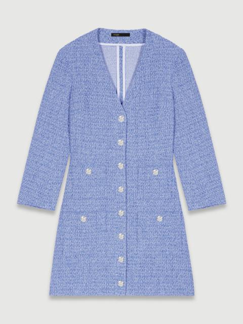 maje Short tweed dress