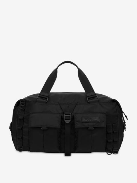 MULTIPOCKET NYLON HOLDALL