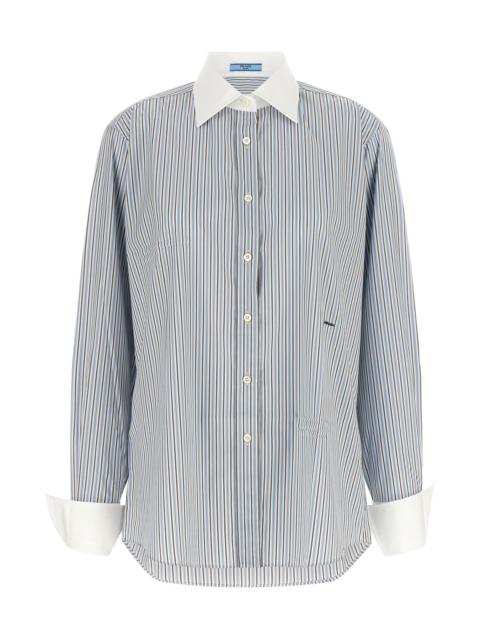 Prada Striped Poplin Shirt