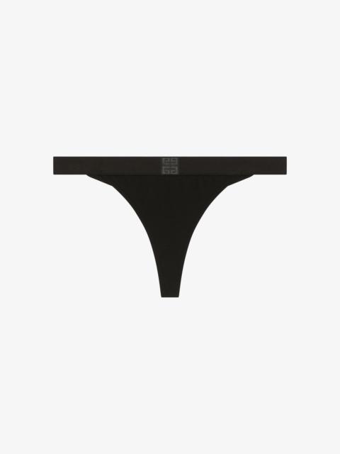 Givenchy THONG IN JERSEY BIO WITH GIVENCHY 4G SIGNATURE