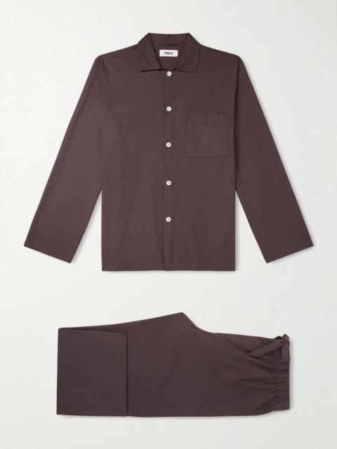 TEKLA Organic Cotton-Poplin Pyjamas