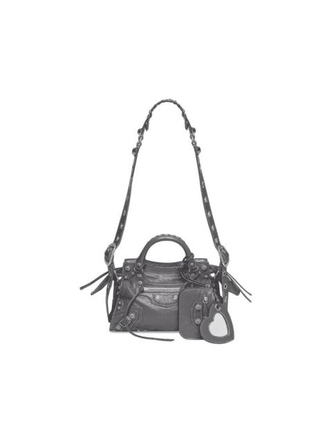 BALENCIAGA Women's Neo Cagole Xs Handbag  in Dark Grey