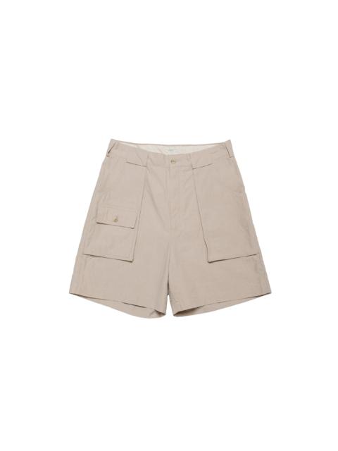 PHIGVEL MAKERS Co. C/L Safari Shorts Taupe