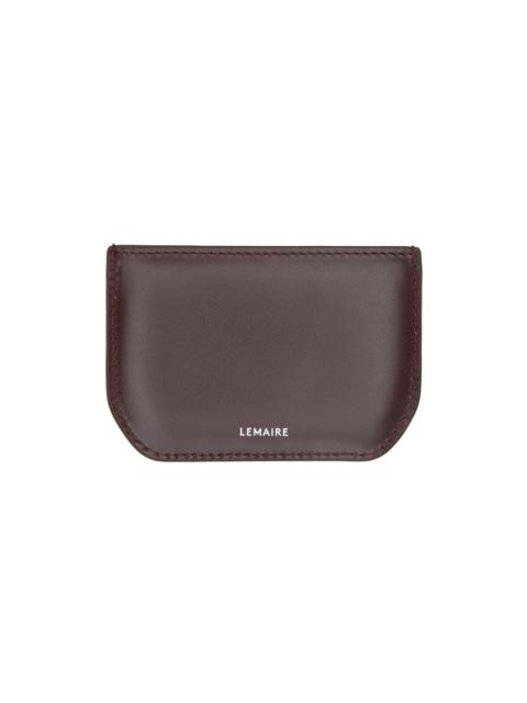 Brown Calepin Card Holder