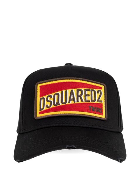 DSQUARED2 Dsquared2 Dsquared2 Logo Patch Baseball Cap
