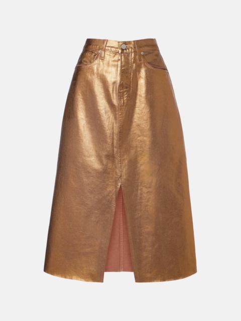 VERONICA BEARD Victoria denim midi skirt
