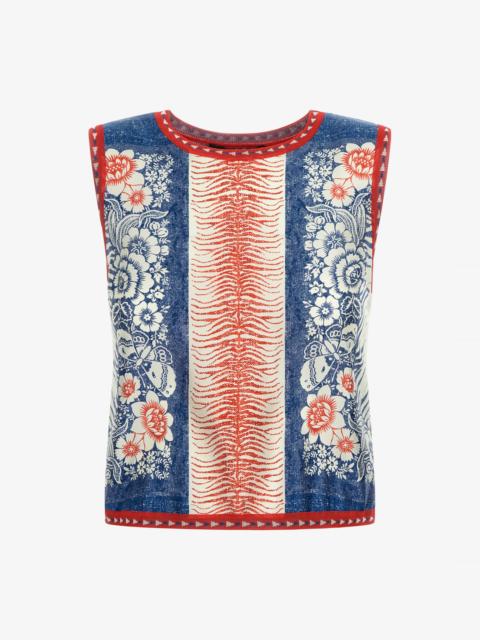 Roberto Cavalli Bandana Print Top
