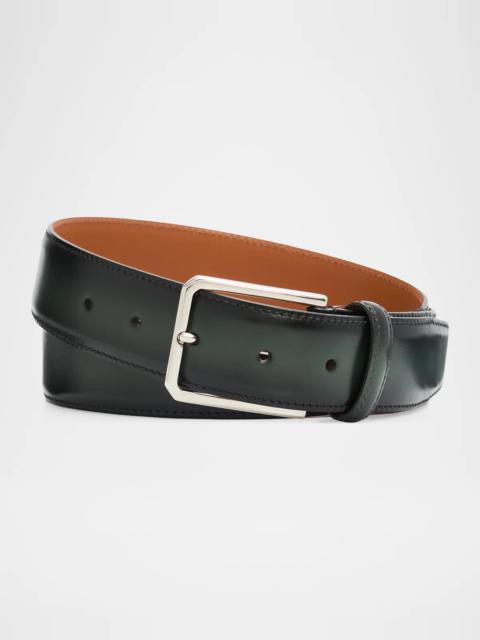 Santoni Men's Leather Belt