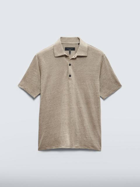 rag & bone Classic Linen Polo
Classic Fit