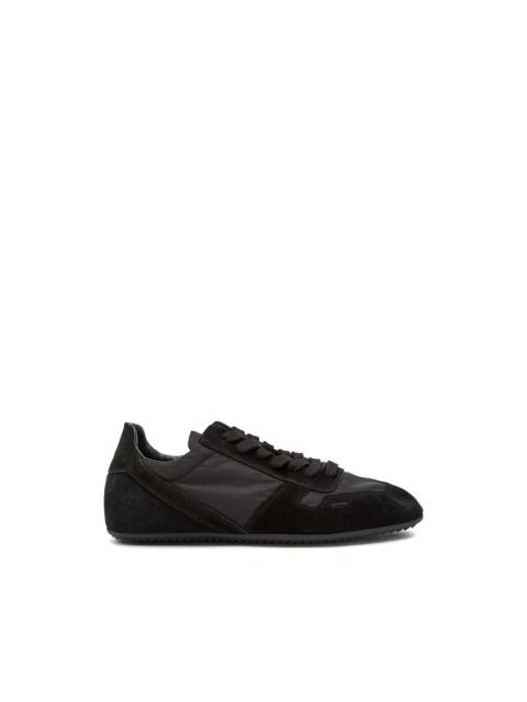Rick Owens panelled lace-up sneakers