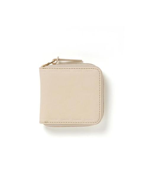 visvim LEATHER BI-FOLD IVORY