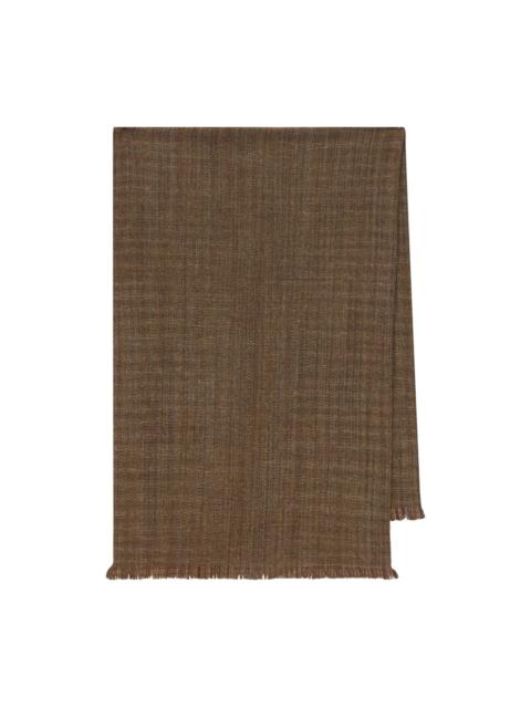 Loro Piana fringed scarf