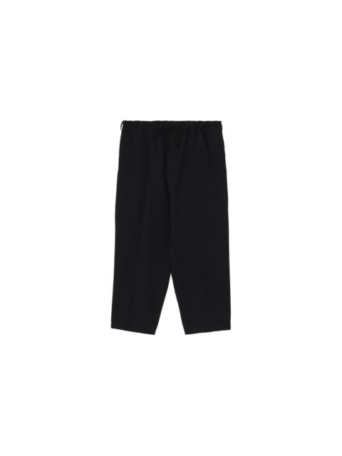 Yohji Yamamoto STANDARD STRING PANTS (BLACK)