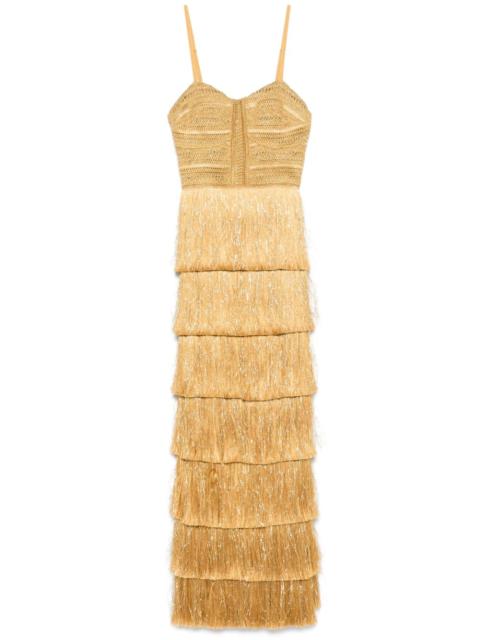 PatBO Pampas gown
