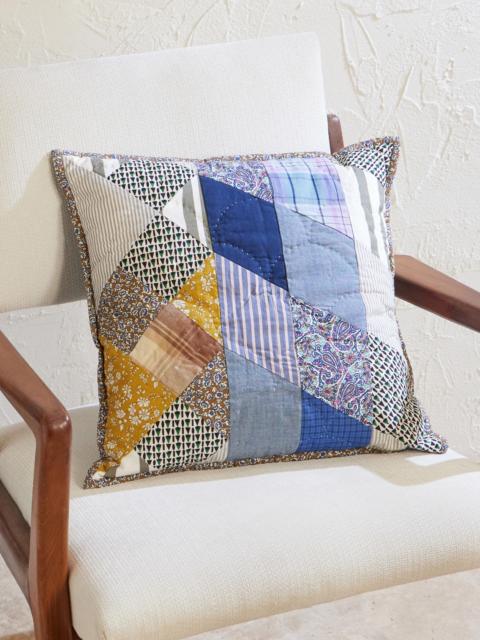 A.P.C. Road Runner Patchwork Cotton Cushion