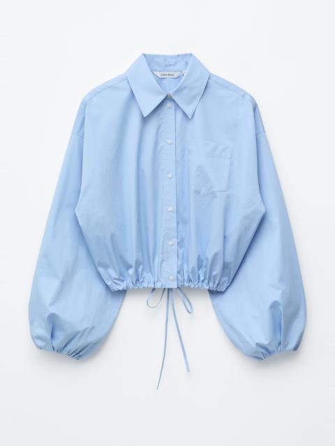 & Other Stories Cropped Drawstring Shirt