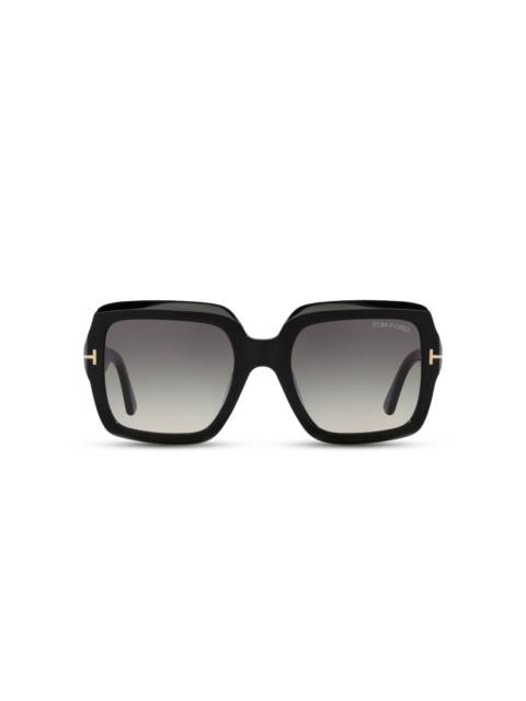 TOM FORD Kaya oversized square sunglasses