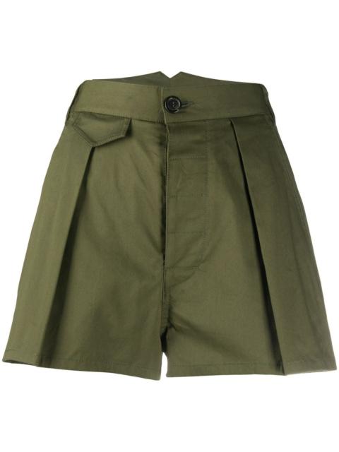 DSQUARED2 high-rise pleated shorts
