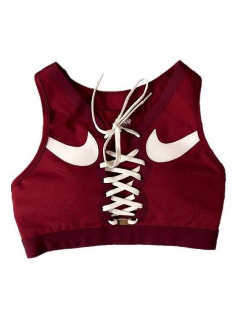 Nike (WMNS) Nike Dri-FIT Swoosh Air Force 1 Sports Bra 'Red White' DD1433-677