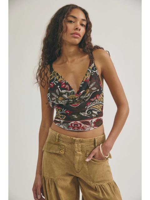 FREE PEOPLE Laila Cowl-Neck Top