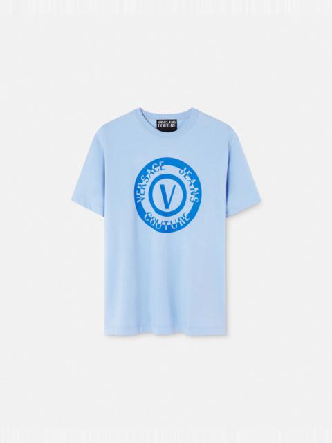 VERSACE JEANS COUTURE V-Emblem Logo T-Shirt