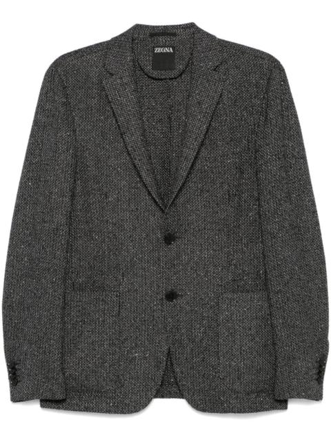 ZEGNA basket weave blazer