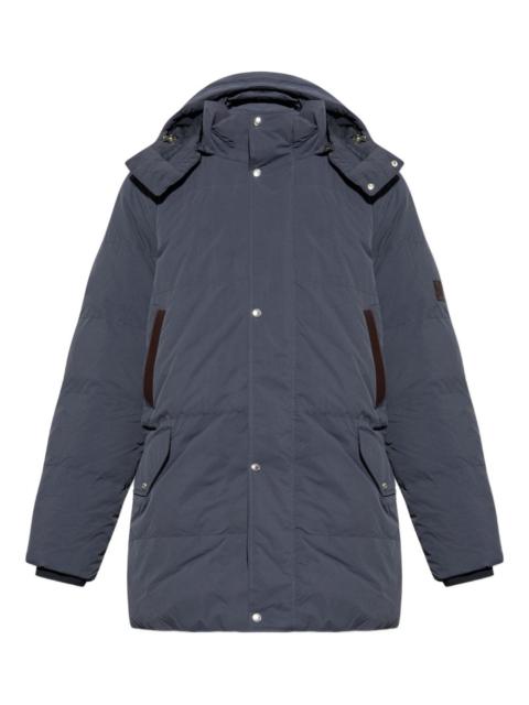 Paul Smith hooded quilted parka coat