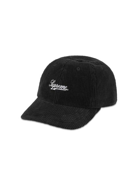 Supreme Script Corduroy 6-Panel 'Black'